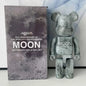 Novelty Items Bearbricks 400% 1000 Cyberpunk Daft Punk Joint Bright Face Violation Bear Collection Decorated Grizzly Bear Statue Model3 X2501091
