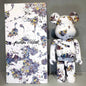 Novelty Items Bearbricks 400% 1000 Cyberpunk Daft Punk Joint Bright Face Violation Bear Collection Decorated Grizzly Bear Statue Model3 X2501091